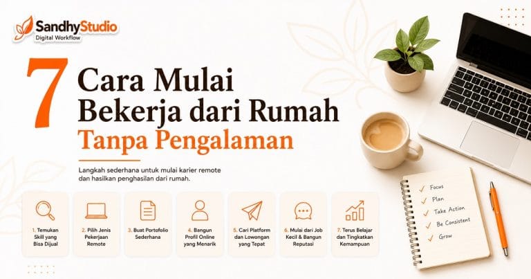 Cara Nulai Bekerja Dari Rumah Tanpa Pengalaman