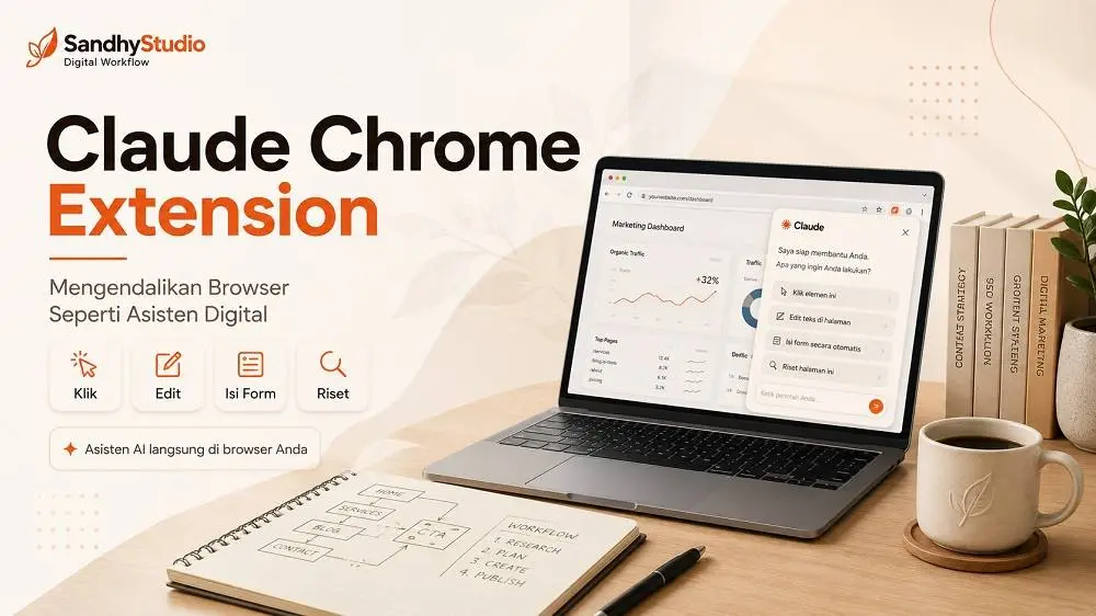 Claude Chrome Extension Mengendalikan Browser Seperti Asisten Digital