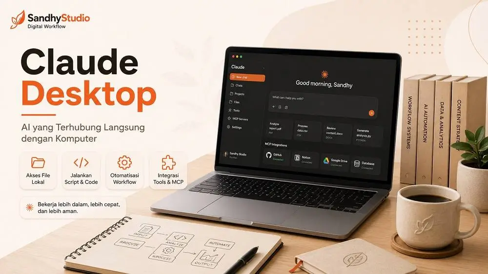 Claude Desktop AI Yang Terhubung Langsung Dengan Komputer