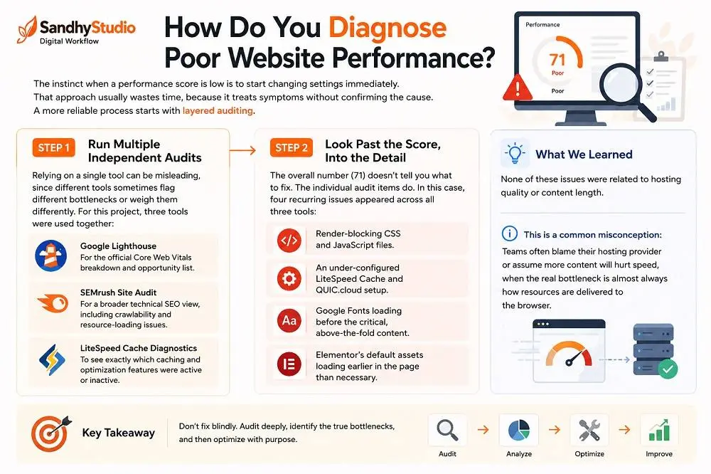 How Do You Diagnose Pooer Website Performance