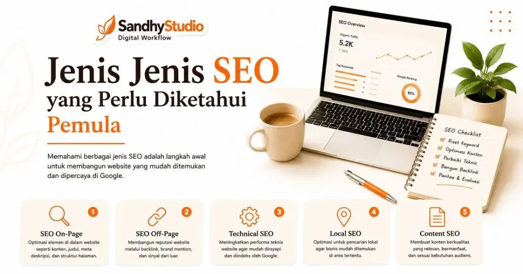 Jenis SEO Yang Perlu Diketahui Pemula