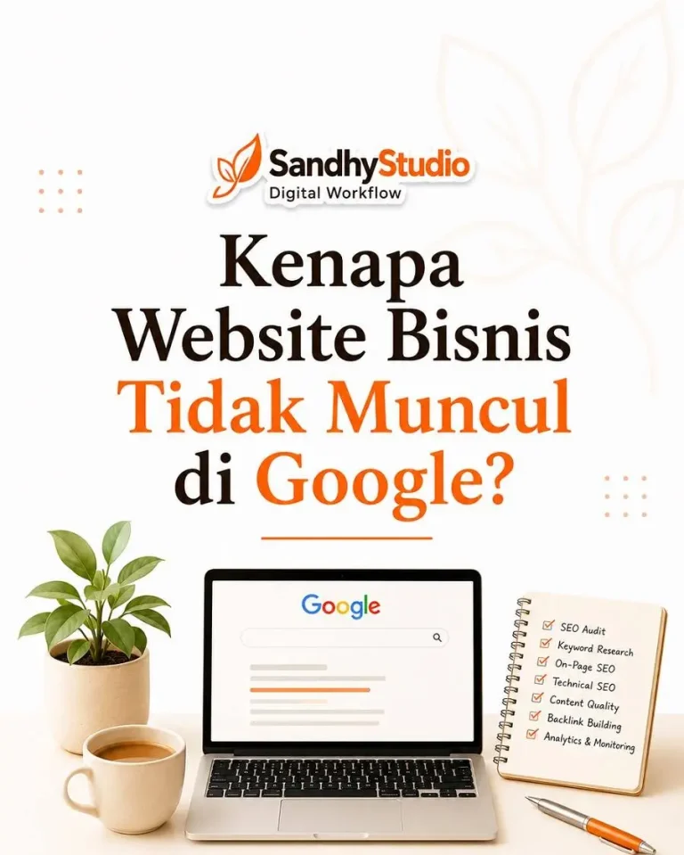 Kenapa Wesbite Bisnis Tidak Muncul Di Google