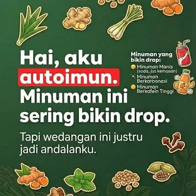 Wedang Jahe vs Autoimun